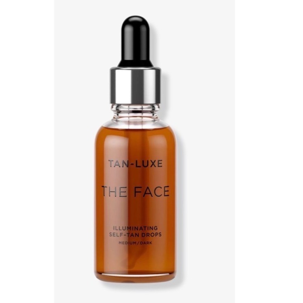 Tan-Luxe Tanning The Face Illuminating Self-Tan Drops Streak-Free Medium/Dark